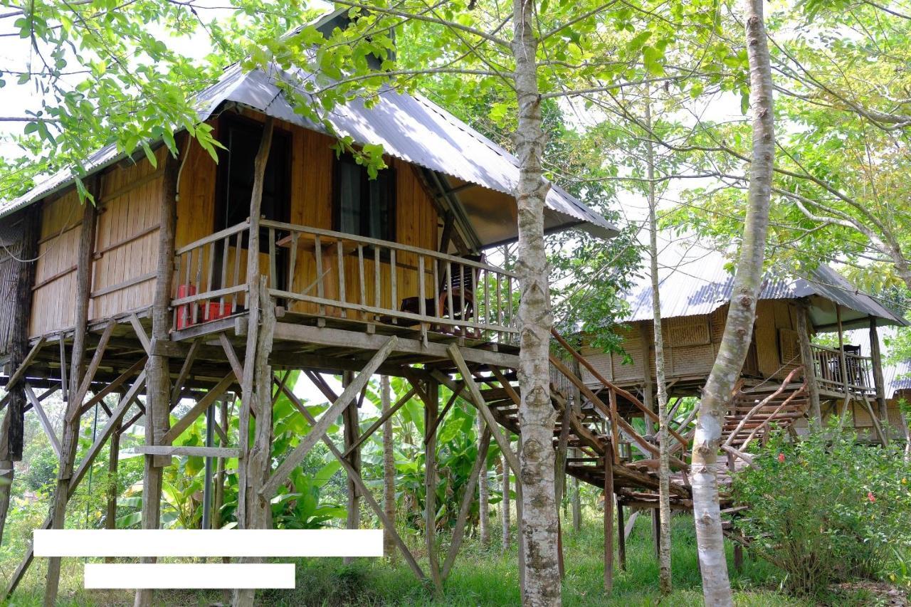 Sunny Field Eco Stilt House Villa Cát Tiên Dış mekan fotoğraf