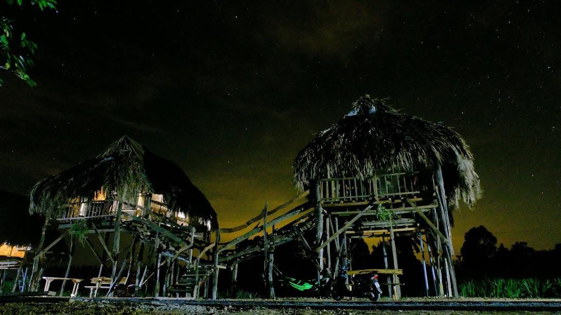 Sunny Field Eco Stilt House Villa Cát Tiên Dış mekan fotoğraf