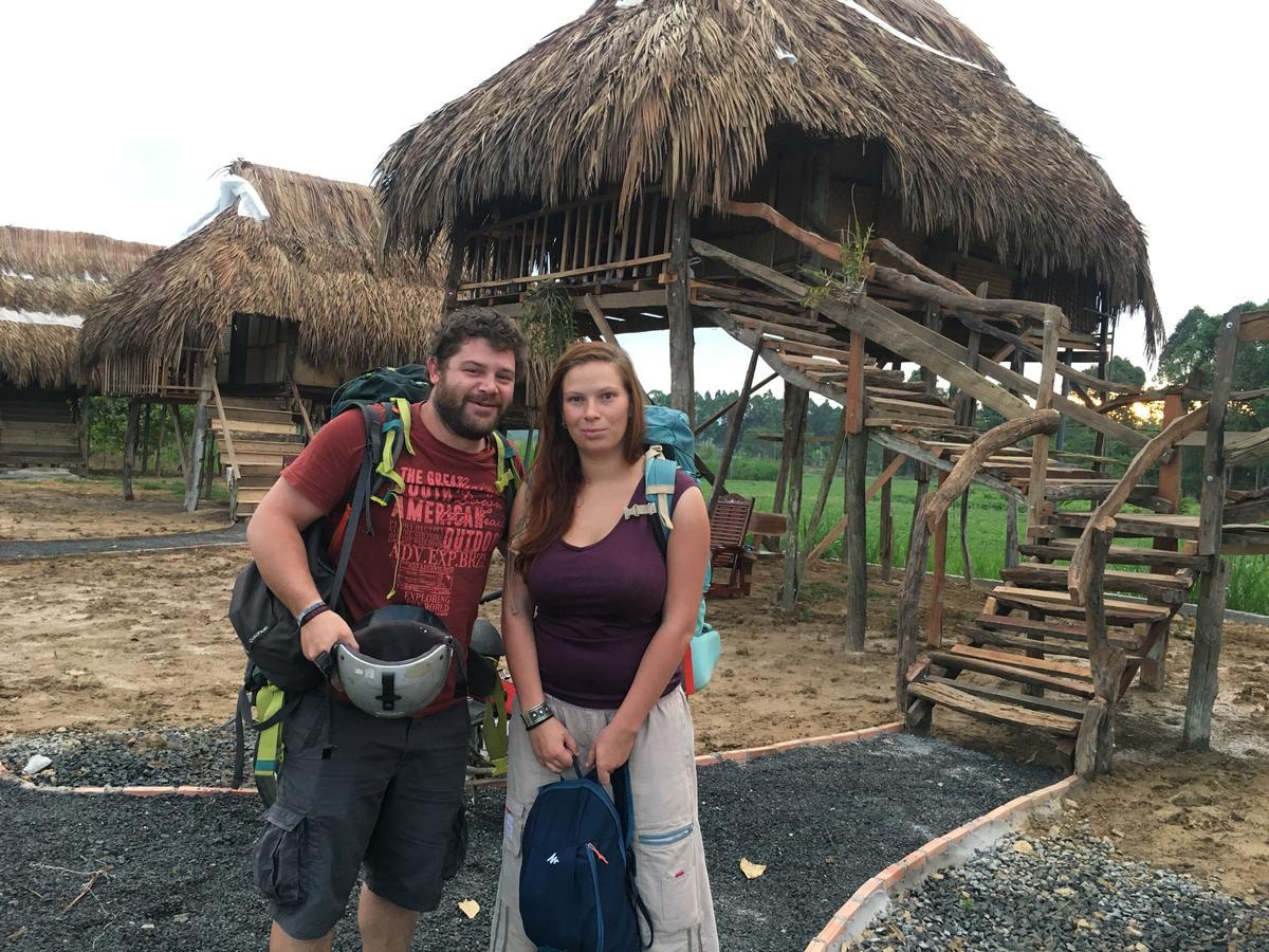 Sunny Field Eco Stilt House Villa Cát Tiên Dış mekan fotoğraf