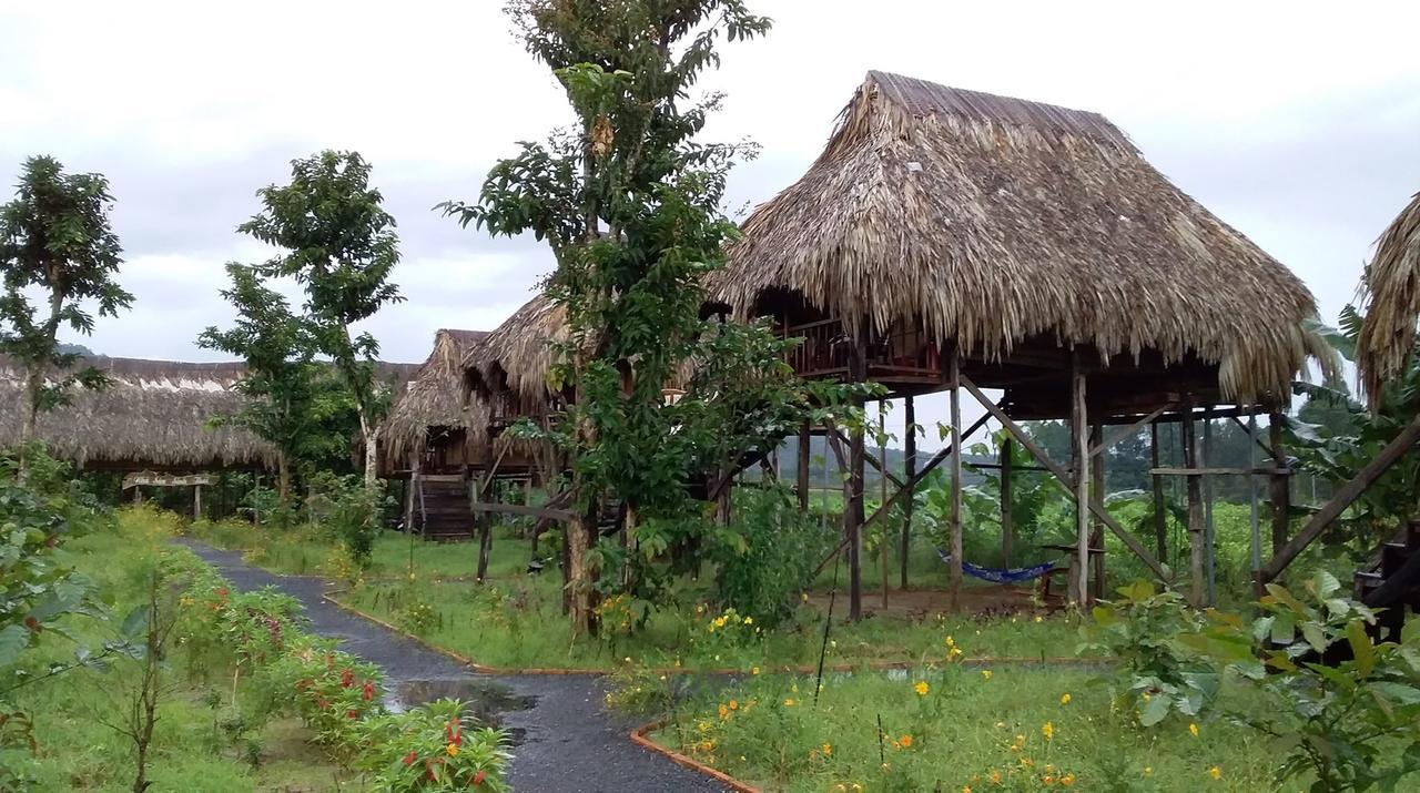 Sunny Field Eco Stilt House Villa Cát Tiên Dış mekan fotoğraf