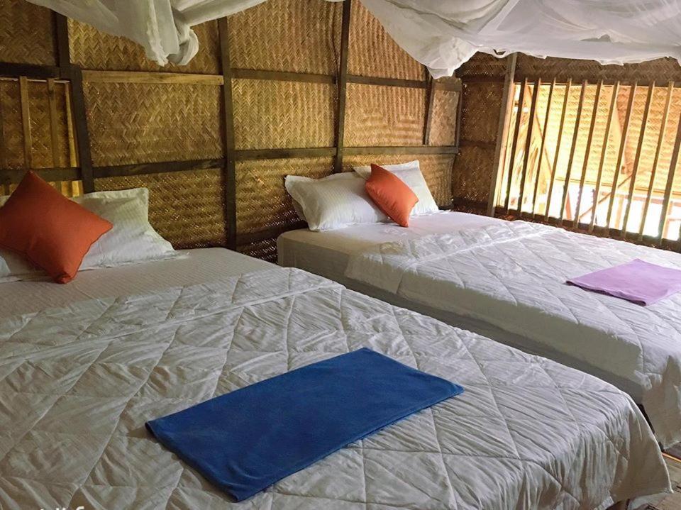 Sunny Field Eco Stilt House Villa Cát Tiên Dış mekan fotoğraf
